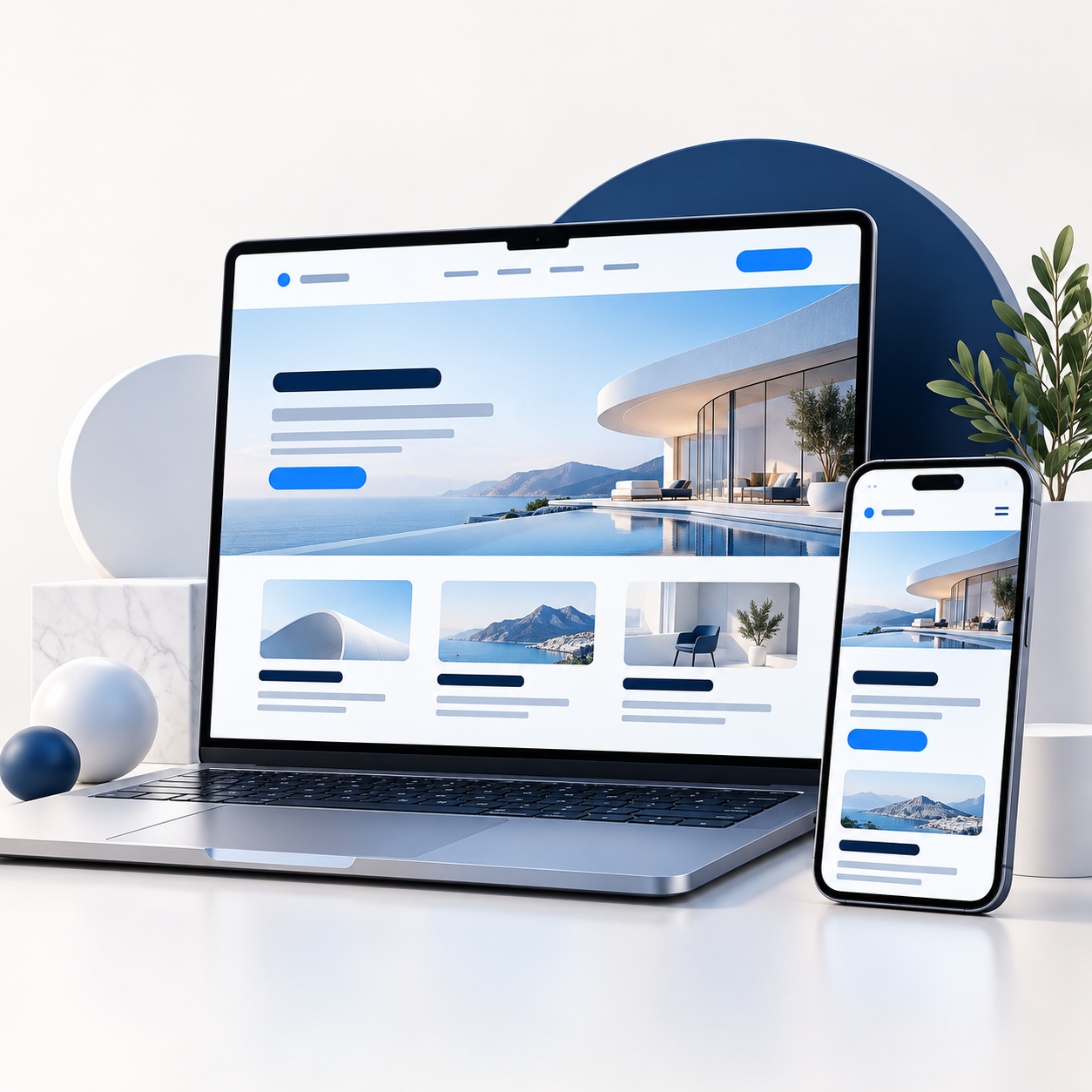 Website & Landing Page